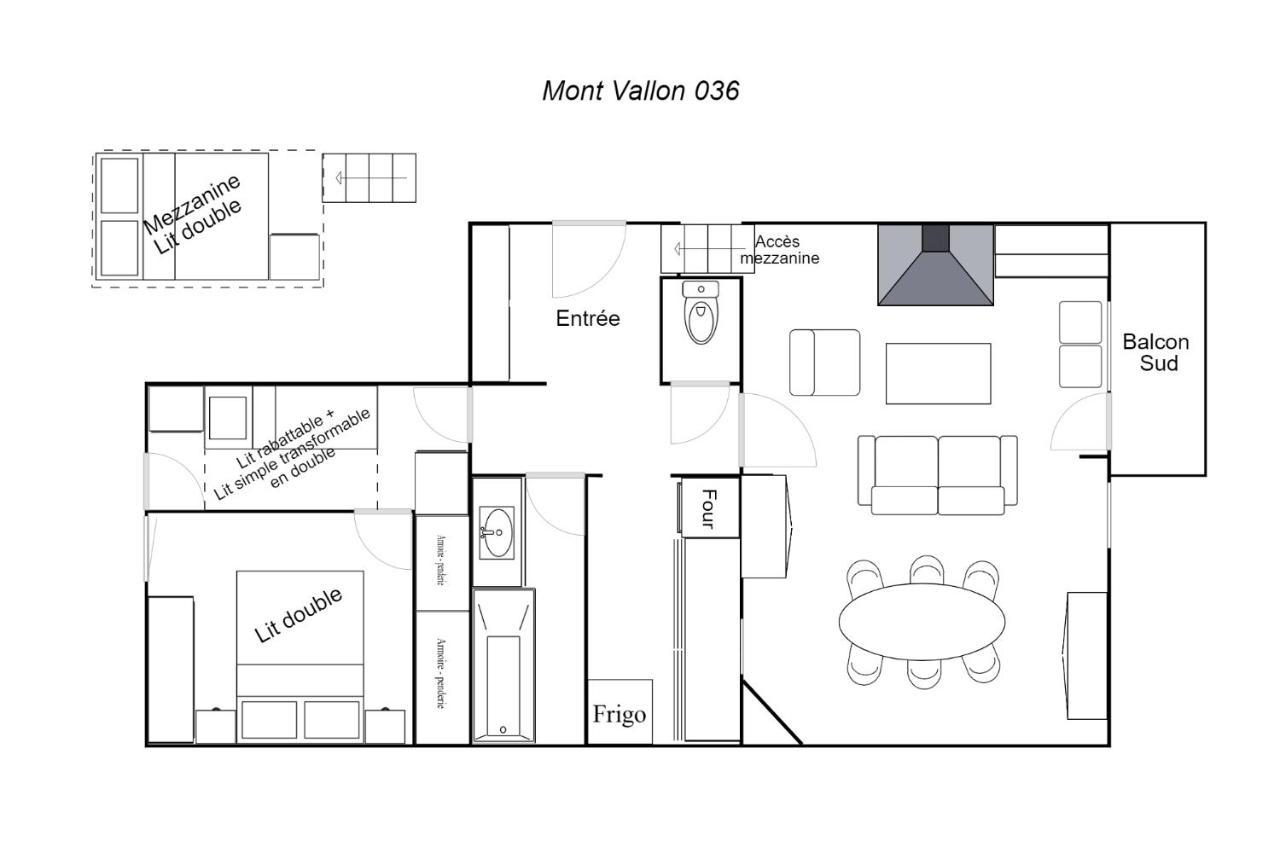 Residence Mont Vallon ميريبيل المظهر الخارجي الصورة