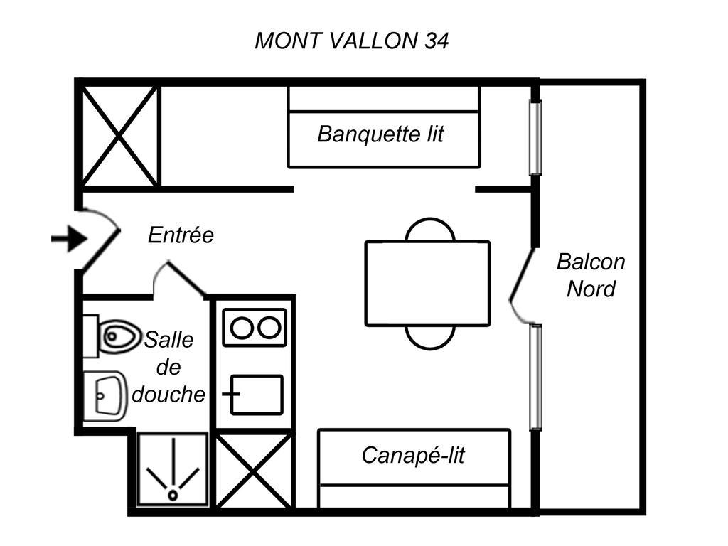 Residence Mont Vallon ميريبيل المظهر الخارجي الصورة